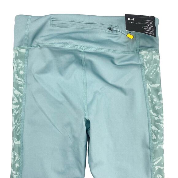 NWT UNDER ARMOUR Speedpocket Floral Compression High Rise Ankle Legging Sz Small - Picture 12 of 13